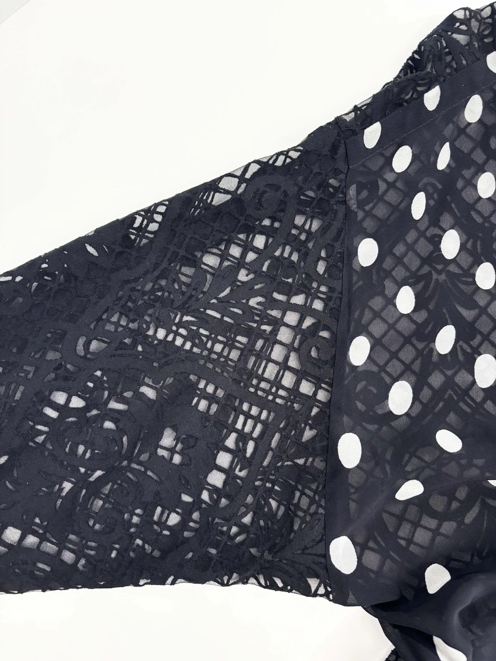 Gianni Versace 90s sheer silk shirt — JAMES VELORIA